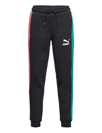 Iconic T7 Track Pants Dk Cl B Collegehousut Olohousut Musta PUMA