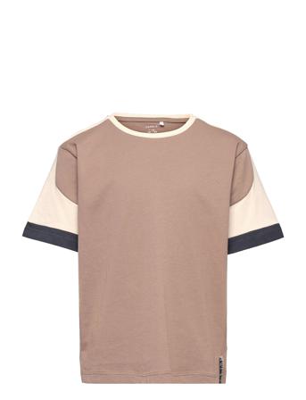 Nkmhonko Ss Loose Top Box T-shirt Multi/mønstret Name It