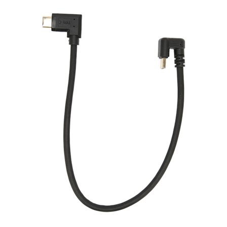 Typ C-datakabel hane till hane 10 Gbps snabbladdning 4K 60 Hz vinklad dataförlängningssladd 11,8 tum