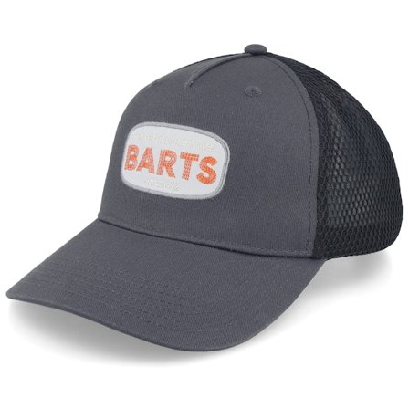 Barts - Šedá trucker Kšiltovka - Cain Cap Grey Trucker @ Hatstore