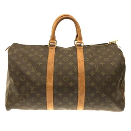Louis Vuitton Vintage Pre-owned Canvas travel-Väska brun, unisex Vintage Väskor, unisex, Storlek: ONE SIZE