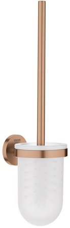Grohe Essentials Toalettbørste med holder Børstet Warm Sunset, Baderom