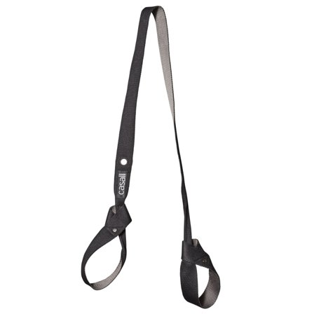 Casall Yoga Mat Solid Carry Strap Training equipment Black OneSize