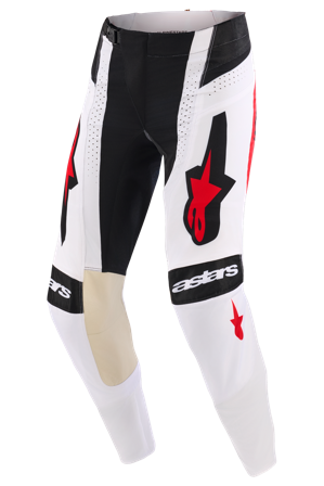 Pantaloni Cross Alpinestars Techstar Knif Nero/Bianco/Rosso 30