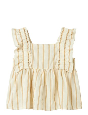 Nkfherdon Cap Sl Top Beige Name It