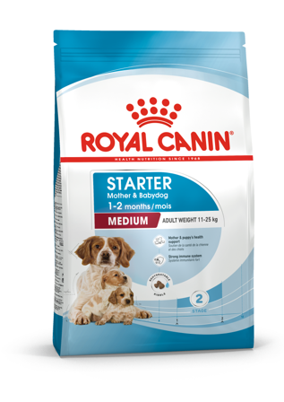 Royal Canin - Medium Starter tørrfôr for valper på 15 kg - Hund - Hundefôr & hundemat - Tørrfôr for hund - ZOO.no