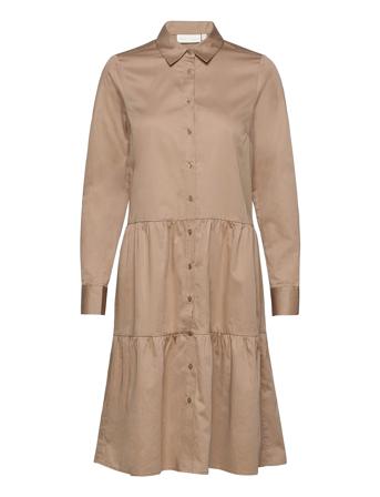 Vexiw Dress Dresses Shirt Dresses Beige InWear