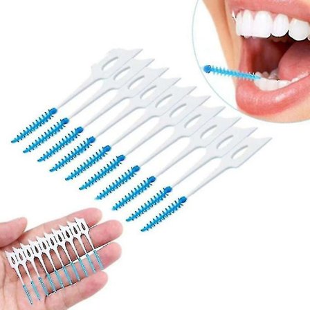 Mjuk tandtråd för rengöring av tänderna, 20 st, 40 st, 100 st