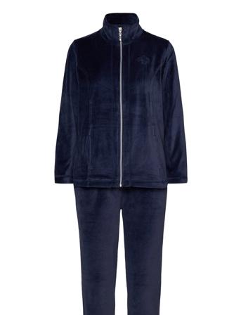 Set-Sweat Sweat-shirts & Hoodies Tracksuits - SETS Blå Brandtex*Betinget Tilbud