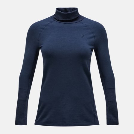 Peak Performance - Magic Rollneck Wool-blend Baselayer Women