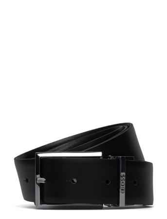 Boss_Icon-S_Gb35_Sp Accessories Belts Classic Belts Svart BOSS*Betinget Tilbud