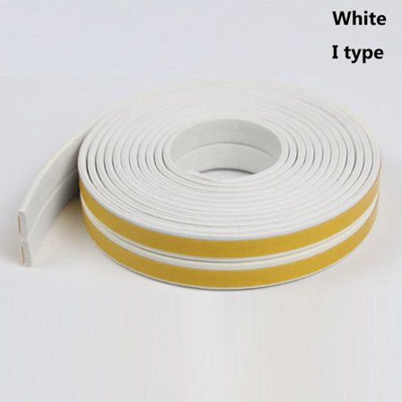 5/10m Tætningstrimler Vindue Dør Træk Excluder HVID 5M I
