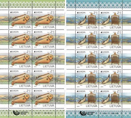 Litauen - EUROPA 2014 SHL - Ark postfrisk