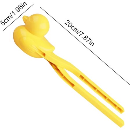 Lumipallokone | Lumipallotyökalu ulkokäyttöön kahvalla | Ulkona lumimies muoto lelu | Talvi lumipallotaistelu tekee työkalun puristimen | Maracas 