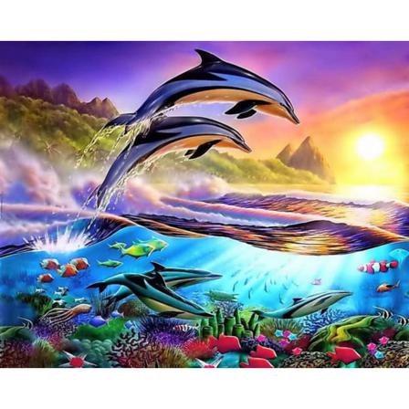 Diamond Painting 5d Diy Diamant Målning Stl.40*30cm