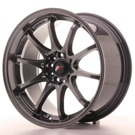 1 alumiinivanne Japan Racing JR5 18x9,5 ET22 5x114,3 HypBlack rengas 74,1