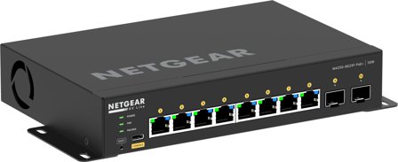 Netgear AV Line M4250-8G2XF-PoE+ - switch - 10 porter - Styrt - rackmonterbar