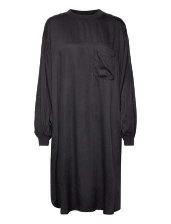 Treasure Dress Silky Black Moshi Moshi Mind