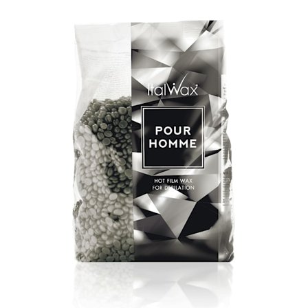 1kg Pour Homme - För män - Vax i flingor (Filmvax) - Italwax