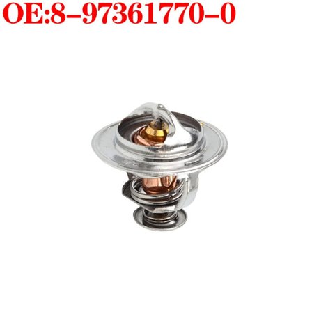 8-97361770-0 8973617700 Termostaatti Isuzu 4JG1 -moottorille, kaivinkoneen lisävarusteet, rakennuskoneiden osat, korkealaatuinen uusi