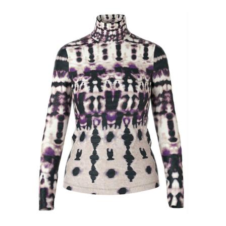 Marc Cain shirt met batikprint , Paars , Dames , Maat: S