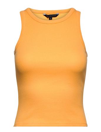 Rasha Rbbd Jrsy Racer Bck Tank Yellow French Connection