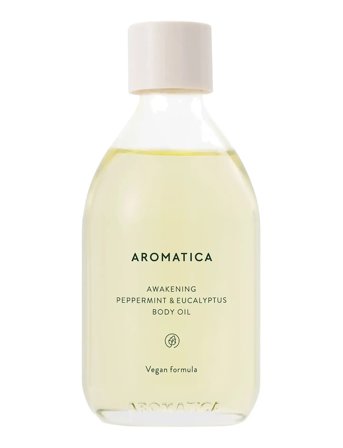 Aromatica Awakening Body Oil Peppermint & Eucalyptus - Nude - 100 ML