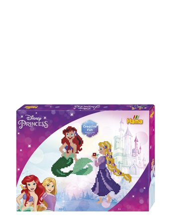 Hama Midi Gift Box Disney Princess 4000 Pcs. Toys Creativity Drawing & Crafts Craft Pearls Multi/mønstret Hama*Betinget Tilbud