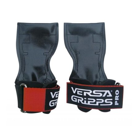 Lifting Straps & greb Versa Gripps PRO - Royal Red/Sort, *Limited Edition* - Bodyman.dk