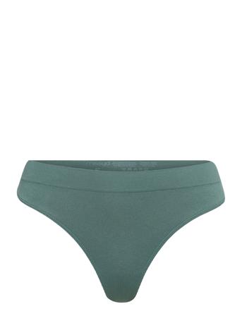 Lucia String Solid Stringtrosa Underkläder Grön Missya