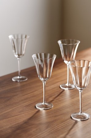 Jotex - Vinglass 4-pakning Gjennomsiktig - TULIP - Kjøp Vinglass hos Jotex