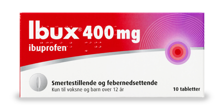 Ibux 400 mg tabletter 10 stk