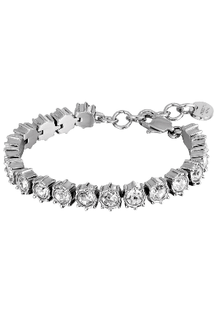 Dyrberg & Kern Courage SS Crystal Armband Dam Vit ONESIZE