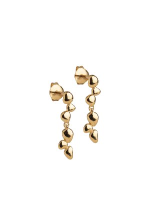 ENAMEL Copenhagen Earrings, Nara Drop Smycken & klockor Dam Guld 22x5mm