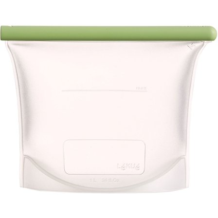 Lékué Silikonepose, 1000 ml. - Grøn | KitchenOne