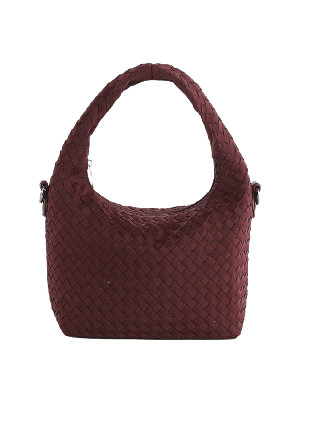 HVISK Twist Braided Neoprene Handväskor Dam Röd ONESIZE