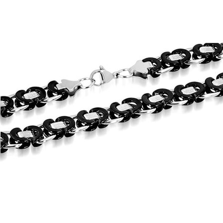 Bysantinsk Halskedja Halsband Kejsarlänk B 11 mm L 55 cm