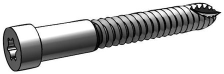 ESSVE Indu-Prog Träskruv 100-pack 8,0x65mm, Infästning