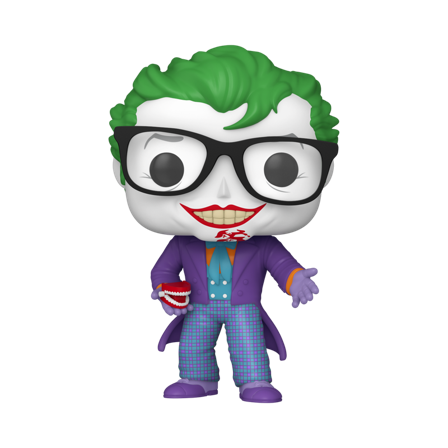 Batman 85th Anniversary POP! Movies Vinyl Figure The Joker with Teeth 9 cm