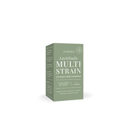 Nordbo LactiDaily Multi Strain 30 kapslar