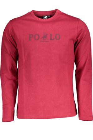 U.s. Grand T-shirt Maniche Lunghe Uomo Rosso