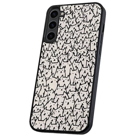 Samsung Galaxy S23 Plus - Deksel/Mobildeksel Kattgruppe