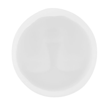 Silikoneform med menneskeansigt, abstrakt stil, til stearinlys, sæbe, dekorativt håndværk