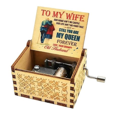 Uudet lahjat vaimolle 2025, Musiikkirasia vaimolle, Vaimon syntymäpäivälahjat, You Are My Sunshine -musiikkirasia lahjaksi vaimolle