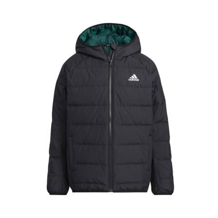 Jackor Adidas Frosty Winter Jackett JR Svarta 117 - 122 cm/6 - 7 år