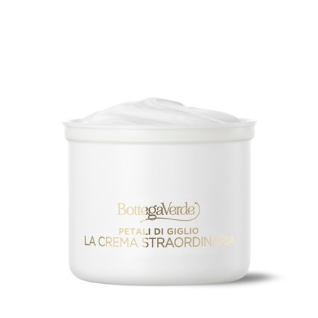 BOTTEGA VERDE Petali di giglio La Crema Straordinaria - Trattamento Viso Giorno E Notte 50ml - Crema viso giorno idratante
