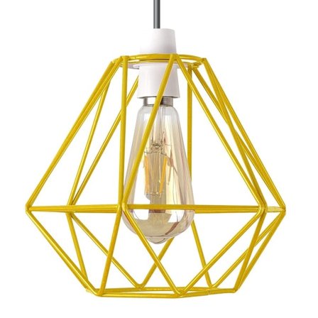 Lampeskærm Led Lys GUL