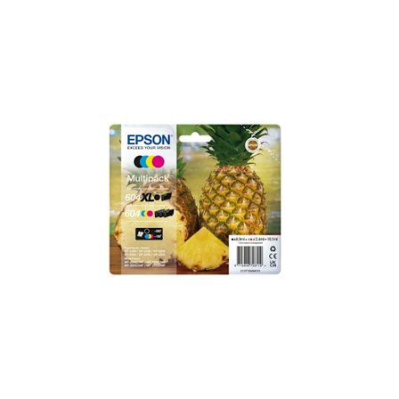 Epson 604XL Multipack - 4-pack - XL (svart) + standardkapacitet - svart, cyan, magenta, gul - original - bläckpatron