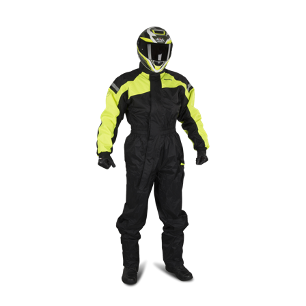 Regenanzug Bering Iwaki Schwarz/Fluo 4XL