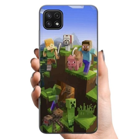 Kompatibel Mobilcover til Samsung Galaxy A22 5G MineCraft
